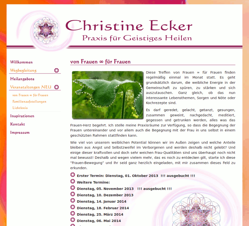 Referenz - Geistiges Heilen