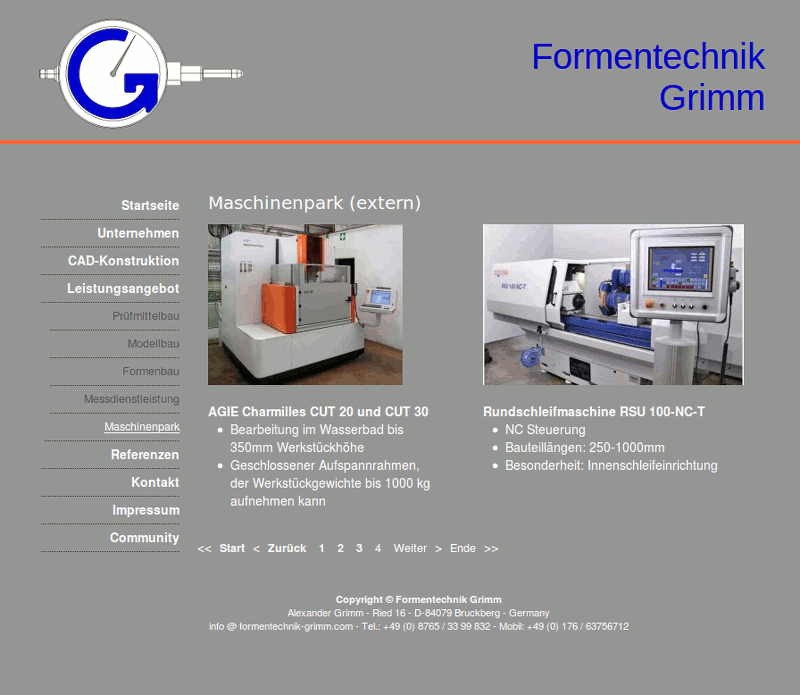 Referenz - Formentechnik Grimm